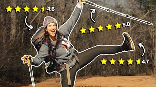 I Went BACKPACKING with the HIGHEST RATED GEAR on REIcom [upl. by Galanti]