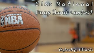 Elks National Hoop Shoot Contest  Oglesby Illinois [upl. by Luing]