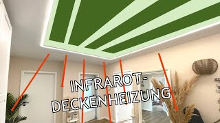 Einbau einer InfrarotDeckenheizung in 55 Sekunden [upl. by Kylynn680]