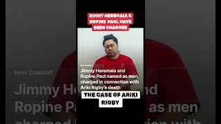 JIMMY HEREMAIA amp ROPINI PAUL HAVE CHARGED WITH ARIKI RIGBYS UNALIVING nz news [upl. by Haukom]