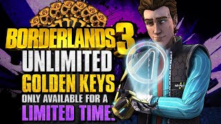 Get Unlimited Keys while you can  Borderlands 3 GOLDEN KEY SHiFT CODE  Expires Dec 22 2022 [upl. by Uzial]