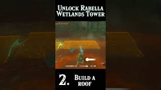 Unlock Rabella Wetlands Skyview Tower  Zelda Tears Of The Kingdom [upl. by Chelsey]