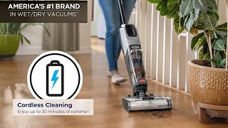 The BISSELL® CrossWave® OmniForce™ A OneStop Shop for Hard Floor Cleaning [upl. by Nicolis]