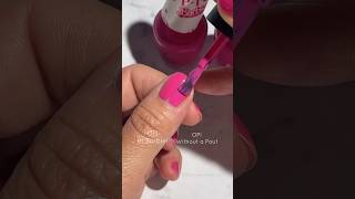 OPI “Hi Barbie” vs “Without a Pout” • Pink nail polish comparison [upl. by Harrell]