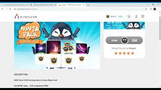 Opening lots of kinguin ninja packs [upl. by Sayce]