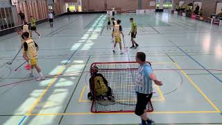 JonaUznach Flames vs Thurgau Unihockey Erlen Drittel2 161124 [upl. by Hamfurd617]