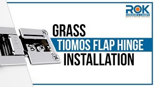 Grass Tiomos Flap Hinge Installation [upl. by Rosalba170]