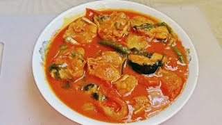 টমেটো দিয়ে মাছের কষা ঝোল।। Tomato macher jhul।।Bengali recipe [upl. by Claudelle]