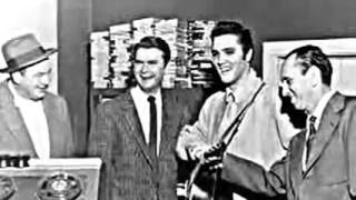 Elvis Presley Jerry Lee Carl Perkins and Johnny Cash  Brown Eyed Handsome Man [upl. by Hendren100]