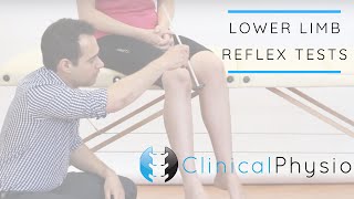 Lower Limb Reflex Tests including Babinski and Clonus  Clinical Physio [upl. by Revell]