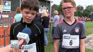 Diederick Calkoen winnaar Waterland halve marathon [upl. by Ayt]