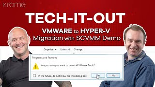 Demo VMware Migration to HyperV Using System Center Virtual Machine Manager [upl. by Nedearb]