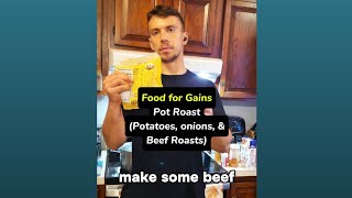 How to Pot Roast Cooking for More GAINS [upl. by Knah278]