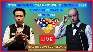 2024 International Championship Snooker LIVE Score UPDATE Today Day 6 Semi Finals 1 Nov 08 2024 [upl. by Tnomed]