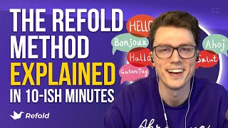 How to Actually Learn a Language  The Refold Method Explained [upl. by Anasxor]