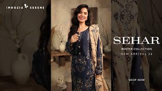 Imrozia Ready to wear Collection 2024  Sehar Winter  Pakistani Clothes Uk [upl. by Naie]