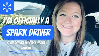 I’m Officially A Spark Driver  Come Deliver My First Spark Order With Me  Gig Worker Vlog Ep 16 [upl. by Airehc]