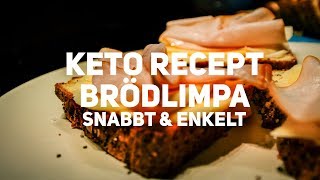 KETO RECEPT  Brödlimpa enkelt fluffigt och gott [upl. by Suoicerpal196]