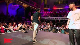 Greenteck vs Gucchon SEMIFINAL Popping Forever  Summer Dance Forever 2015 [upl. by Hsejar460]