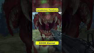 DOOM Eternal All Cacodemon Glory Kills Finishers [upl. by Nylirek]