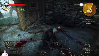 Killing Morkvarg in Werewolf form Witcher 3 [upl. by Dnomad]