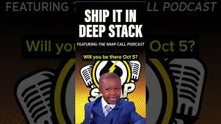 orangecitypoker ship it in deepstack presented by snapcall 5k GTD Mark your calendars [upl. by Gisella76]