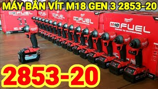 MÁY BẮN VÍT MILWAUKEE M18 FUEL GEN 3 285320 GIÁ 2200000 VND [upl. by Fesoy]