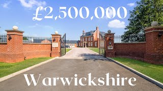 Damion Merry launches £2500000 Warwickshire mansion Luxury Property Partners [upl. by Aelak]