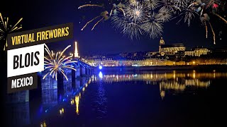 ðŸŽ† Spectacle Pyrotechnique Ã Blois ðŸŽ‡ Mexico ðŸŽ©âœ¨ [upl. by Dolora]