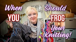 Knit Style Podcast Episode 325When YOU should FROG your knitting 😭 [upl. by Xed]