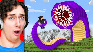 I Fooled My Friend with WORMS in Minecraft [upl. by Lehsreh604]