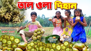 তাল ওয়ালা দিহান  Tal wala dihan  gadi  Fairy Angel Story In Bengali [upl. by Lyris]