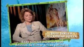 Entrevista a Jodie Foster  La Isla de Nim [upl. by Kirsch]