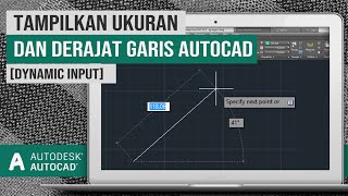 Cara Mengktifkan Dynamic Input AutoCAD [upl. by Brennan]