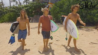 Exploring Oahu’s North Shore surfer scene with the Smith Brothers [upl. by Arodoeht]