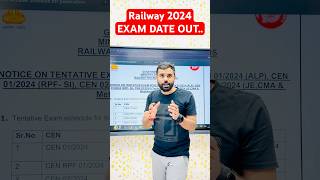 😱 Railway 2024 Official Exams Date out  Ft Aditya ranjan sir  railwayexamdate [upl. by Tawsha]