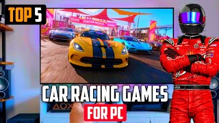 Top 5 High Graphics Car Racing Games For PCIn Hindi [upl. by Aehs813]