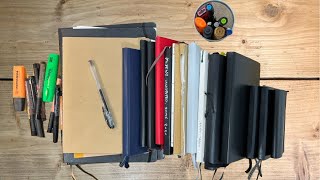 Notebooks Reviewed Leuchtturm Moleskine Midori Muji Roterfaden and more [upl. by Natye]