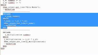 PLSQL Bloques anonimos y declarados Named vs Anonymous Blocks [upl. by Anaud]