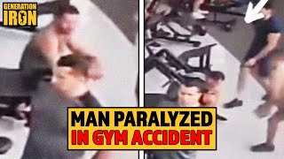 Man Paralyzed After Horrific Gym Accident When Squat Lever Falls On Neck  GI News [upl. by Colville]