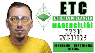 ETC Coin Madenciliği Nasıl Yapılır Ethereum Classic Mining Ayarları [upl. by Ahsilac]