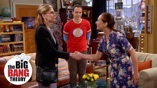 Dr Hofstadter meets Mrs Cooper  The Big Bang Theory [upl. by Aiyotal557]