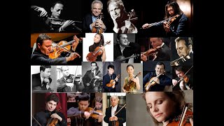 The Brilliant Coda from Tchaikovsky’s Violin Concerto 1st Mvt Played by 20 Virtuoso Violinists [upl. by Bliss]