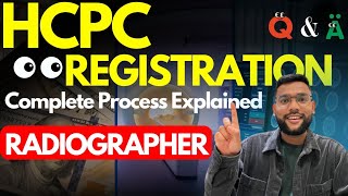 HCPC Registration Guidance  HCPC Registration Process  Radiographer  Physiotherapist  Lab Tech [upl. by Eidderf]