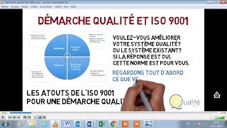 Démarche qualité et ISO 9001 [upl. by Sateia]