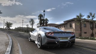 Highway Night Drive with Ferrari F8 Tributo  Forza Horizon 5 [upl. by Orpah100]