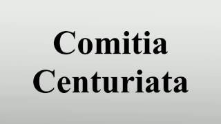 Comitia Centuriata [upl. by Adlanor]