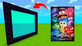 How To Make A Portal To The INSIDE OUT 2 Dimension In Minecraft [upl. by Llewen933]