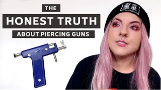 BODY PIERCER EXPLAINS WHY PIERCING GUNS SHOULD BE BANNED [upl. by Durant971]