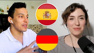 Spanish Polyglots Speaking in German AUF DEUTSCH [upl. by Nnaeus]